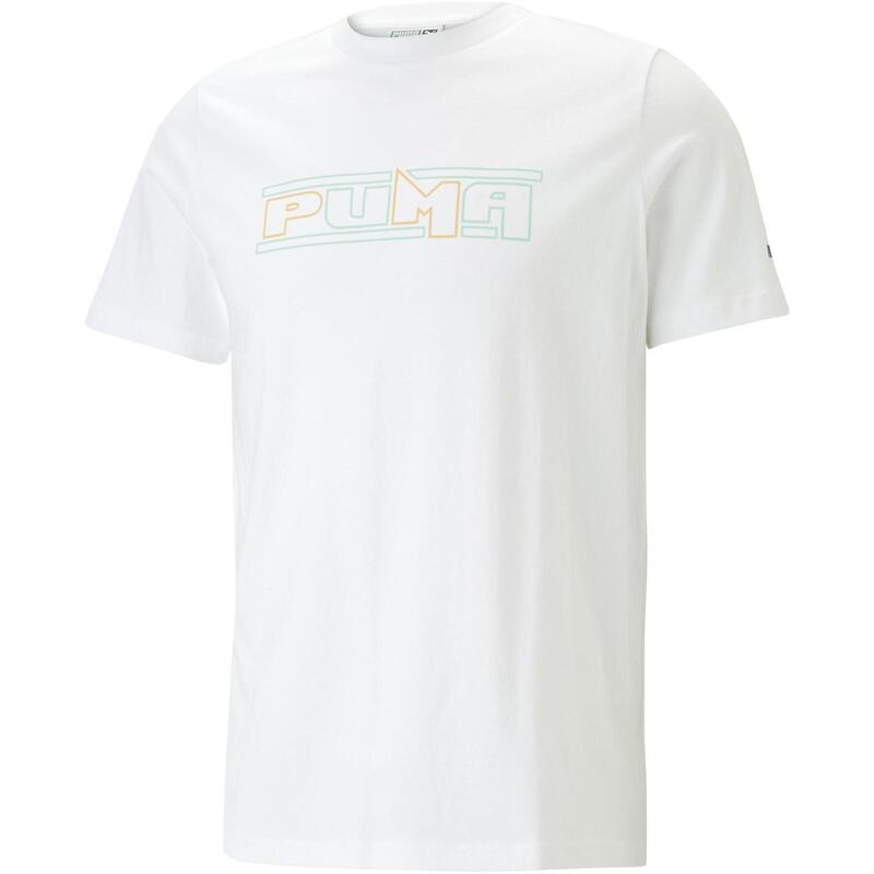 Póló Puma SWxP Graphic Tee, Fehér, Férfiak