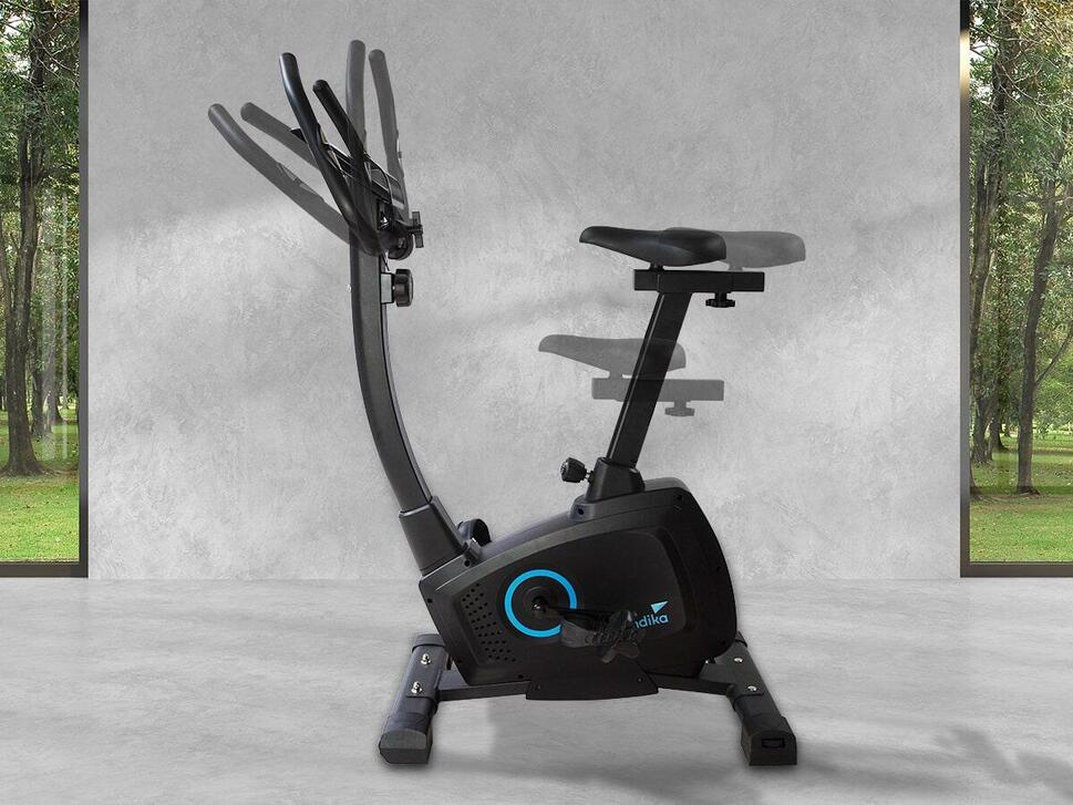 Rower treningowy, stacjonarny Bragi + mata ochronna na podłogę