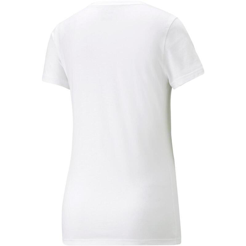 T-Shirt Puma Graphics Valentine Tee, Branco, Mulheres