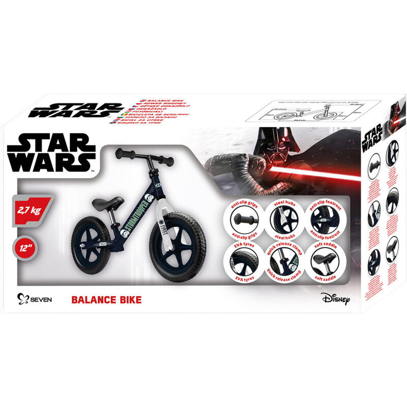 Bicicleta fara pedale 12 Star Wars Stormtrooper