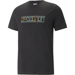 T-shirt Puma SWxP Graphic Tee, Zwart, Mannen