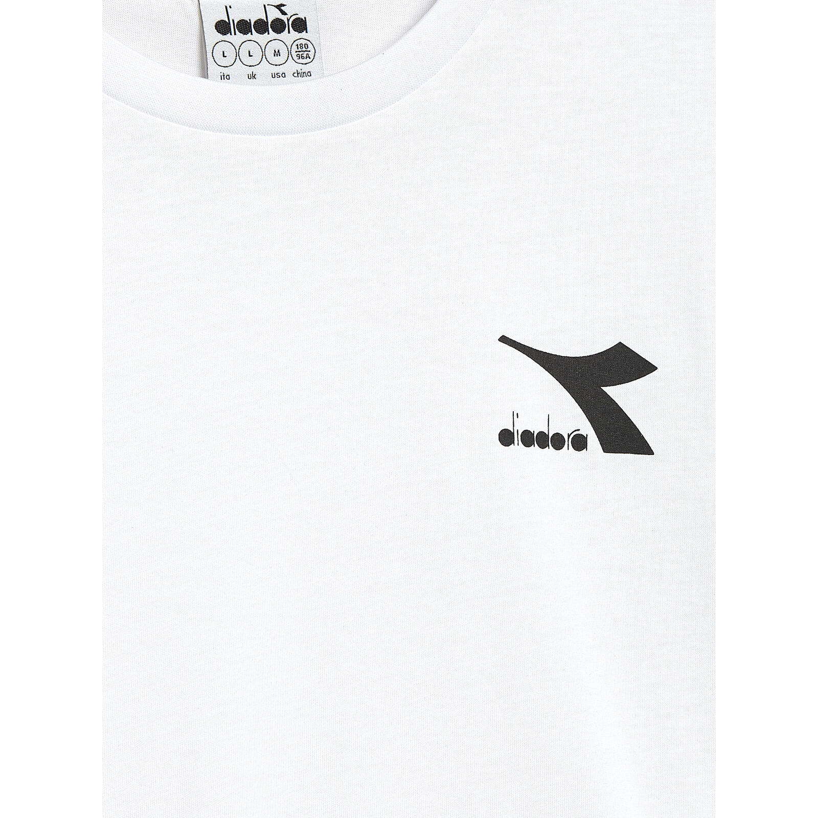 Camiseta Diadora SS Core, Blanco, Hombre 4/5