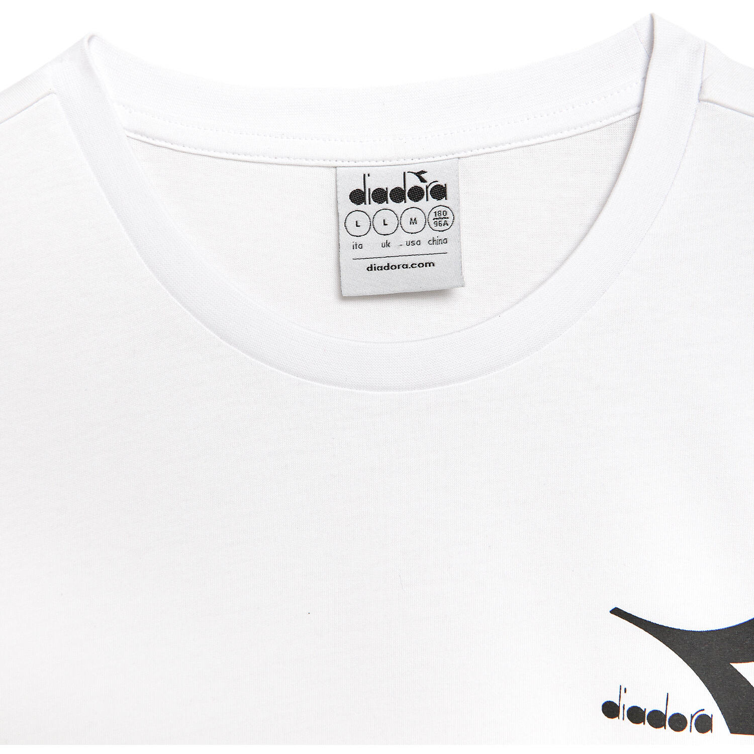 Camiseta Diadora SS Core, Blanco, Hombre 3/5