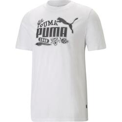 T-shirt Puma GRAPHICS Icon Tee, Blanc, Hommes