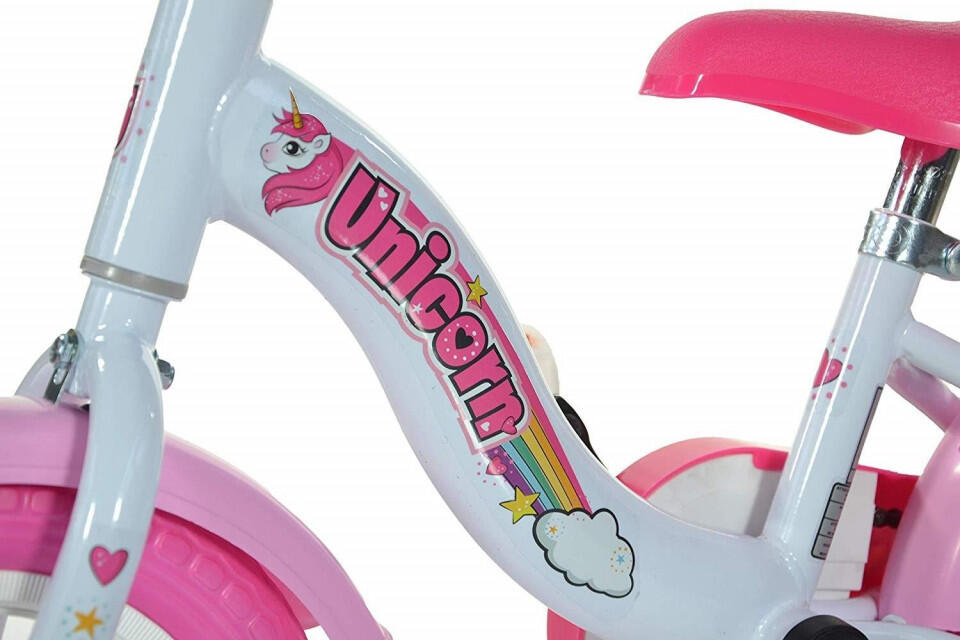 Dino Unicorn Kids Bike - 10in Wheel 4/5