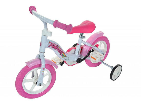 Dino Bikes rower dla dziewczynki 10" 108 Sport różowo-biały