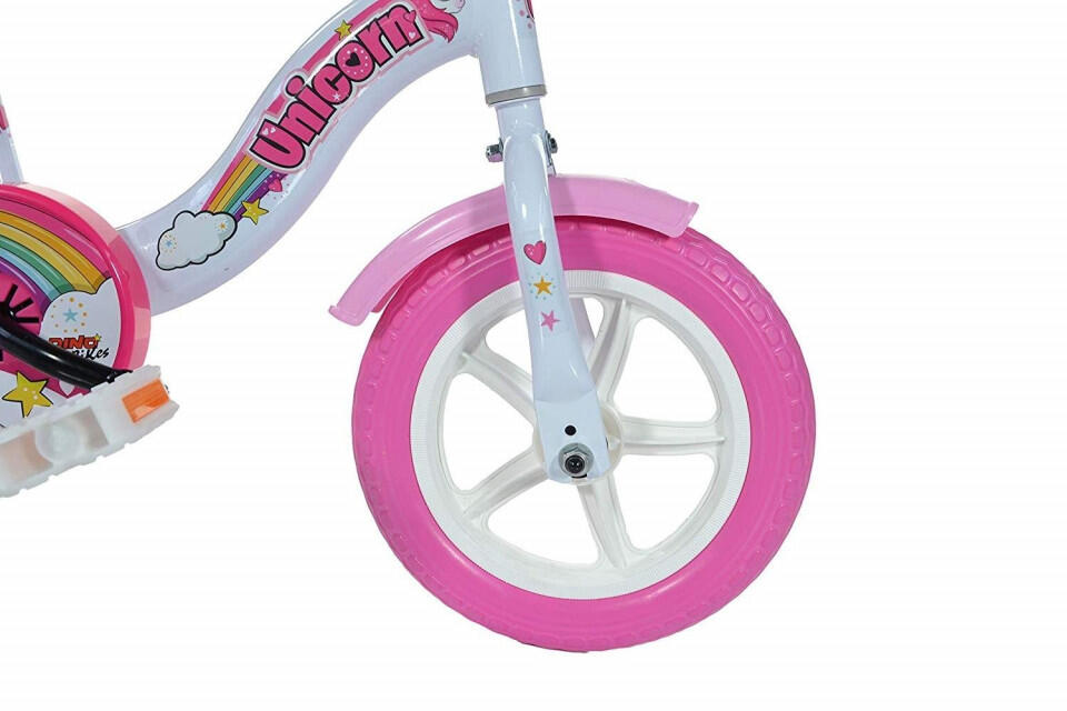 Dino Unicorn Kids Bike - 10in Wheel 5/5