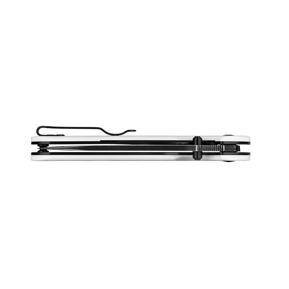 Navaja De Bolsillo EDC, Olight Oknife Drever, Blanco, Acero N690, Mango G10 3/5