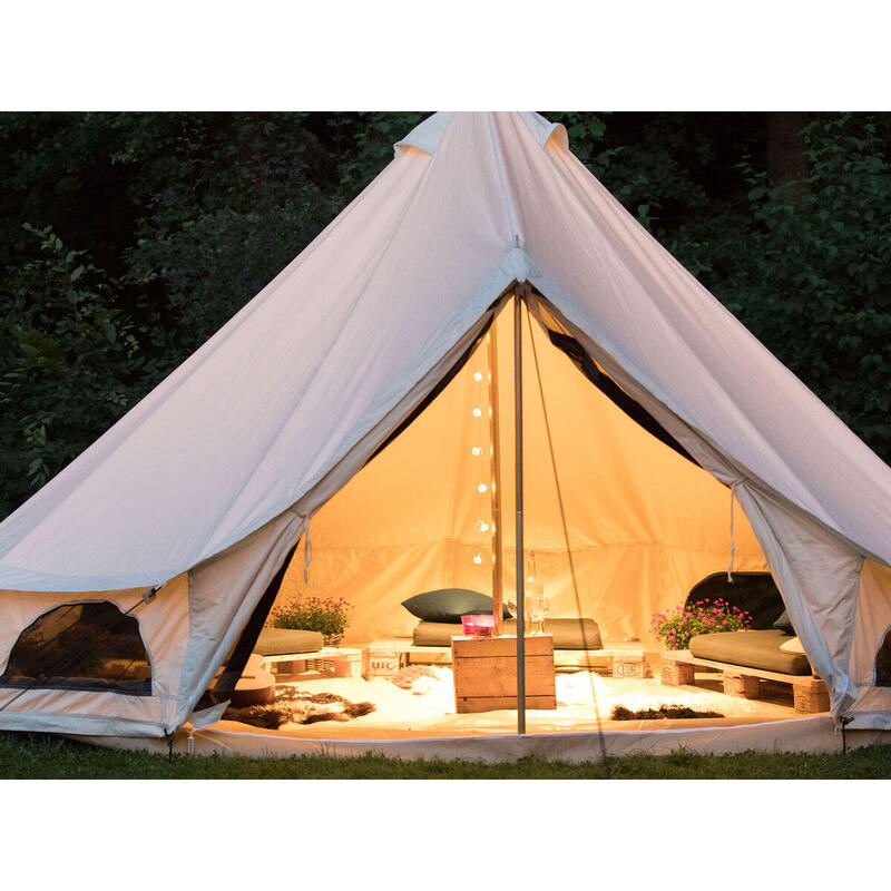 Tenda da campeggio in cotone - Canvas Tipii 400 per 8 persone - Outdoor