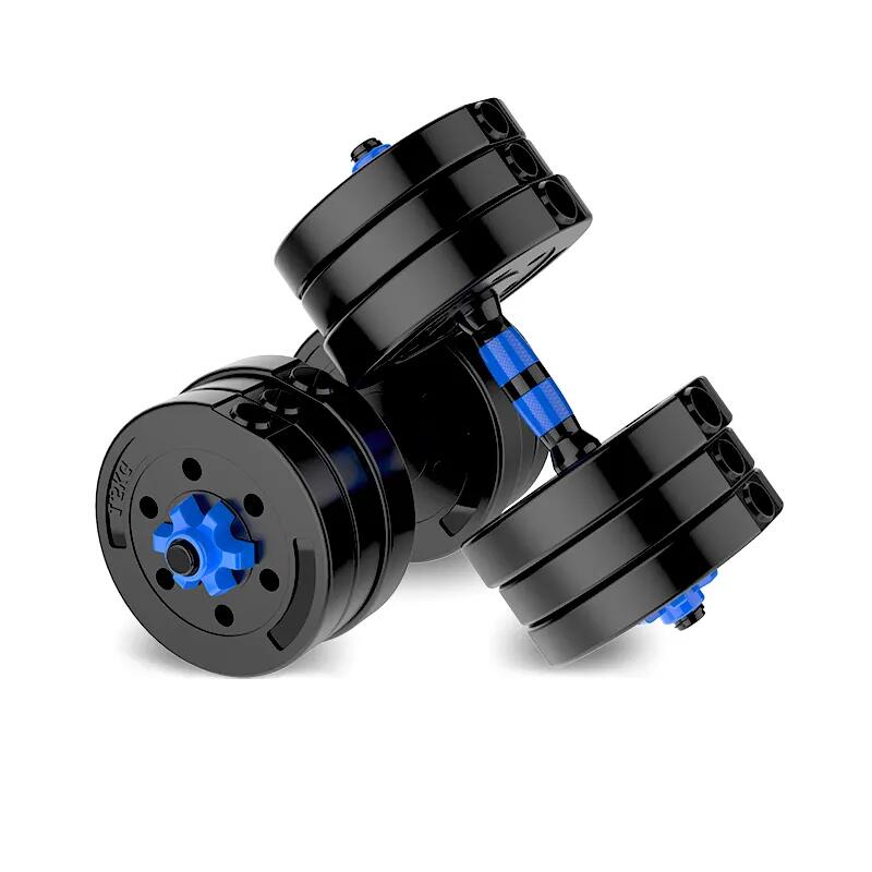 Set gantere si haltera reglabile HomeFit® 30kg - Blue