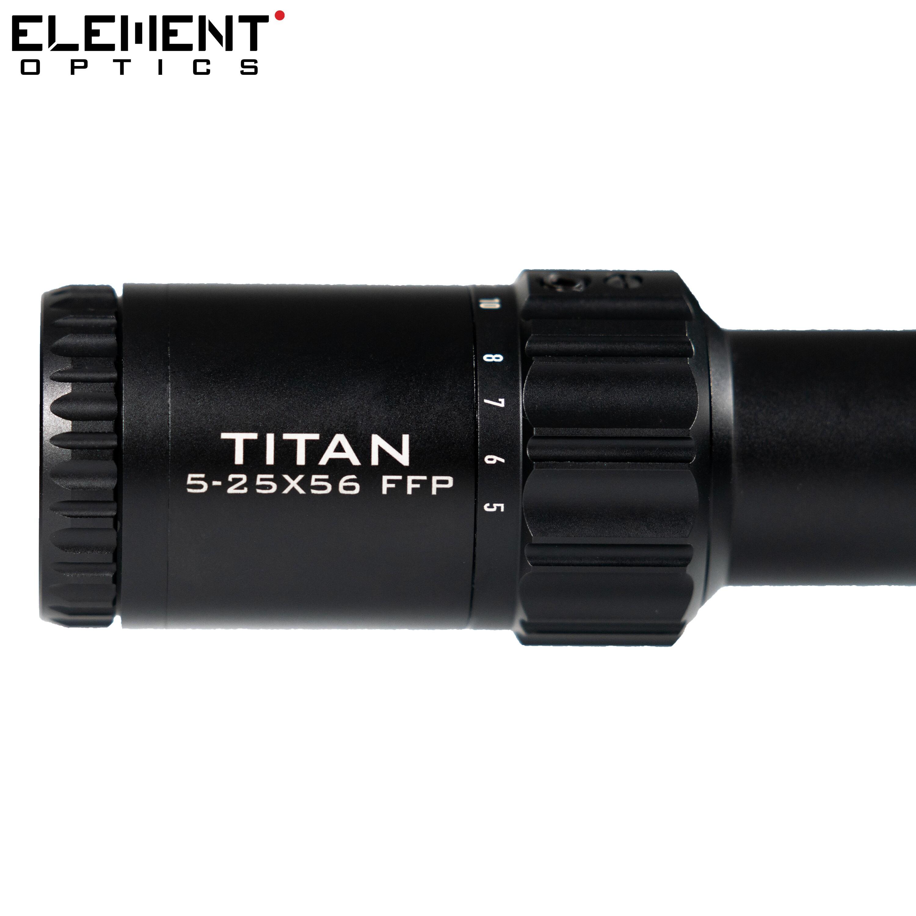 Mira Element Optics Titan 5-25X56 APR-1C FFP MRAD 6/7