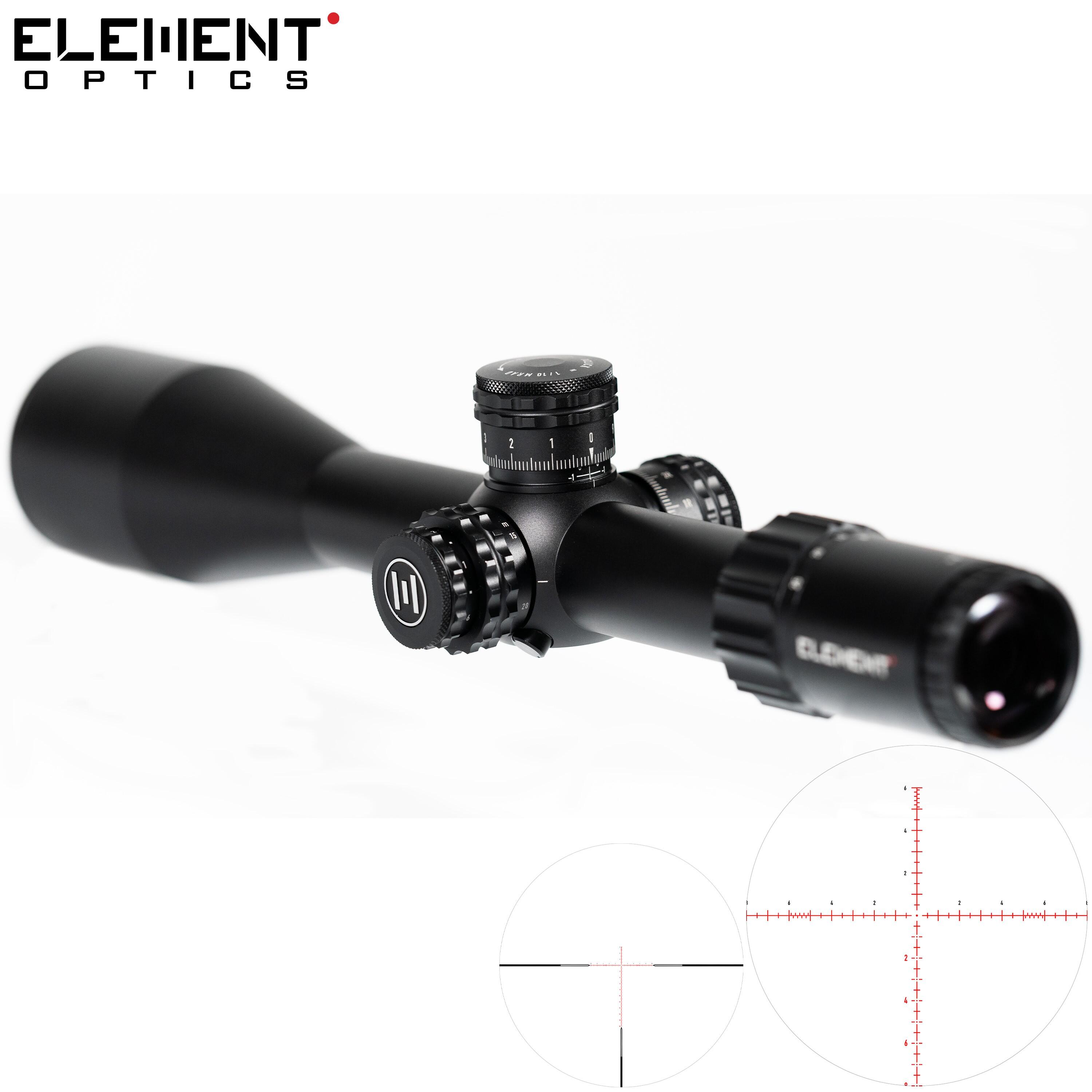 Mira Element Optics Titan 5-25X56 APR-1C FFP MRAD 3/7