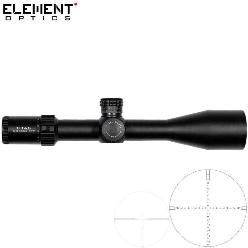 VISOR ELEMENT OPTICS TITAN 5-25X56 EHR-2D FFP MOA