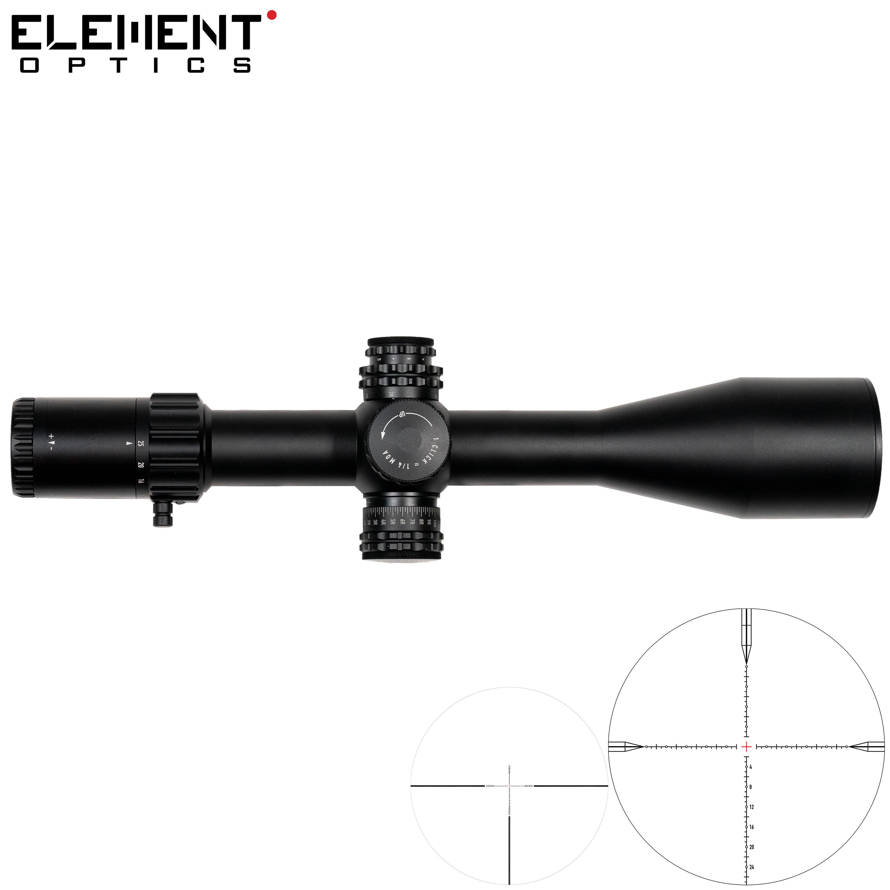 Ottica Element Optics Titan 5-25X56 EHR-1C FFP MOA 4/7