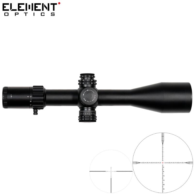 CANNOCCHIALE DA PUNTAMENTO ELEMENT TITAN 5-25X56 EHR-2D FFP MOA