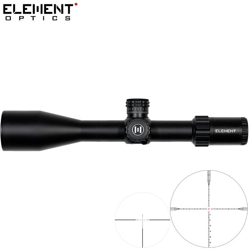 LUNETTE DE TIR ELEMENT OPTICS TITAN 5-25X56 EHR-2D FFP MOA