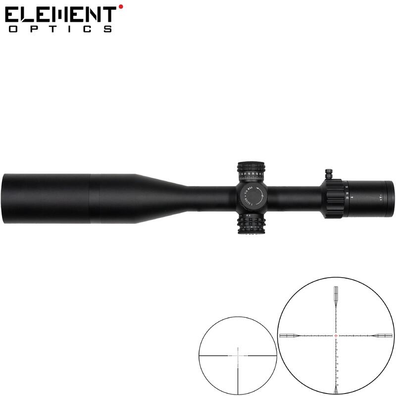 LUNETTE DE TIR ELEMENT OPTICS NEXUS 5-20X50 EHR-1C FFP MOA