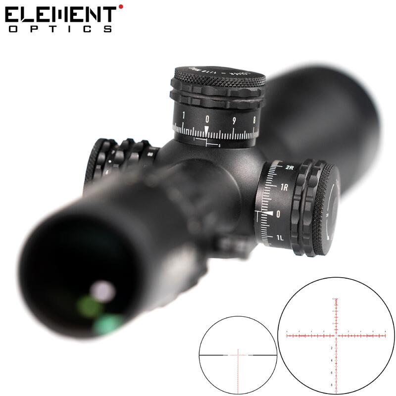 CANNOCCHIALE DA PUNTAMENTO ELEMENT OPTICS NEXUS 5-20X50 APR-1D FFP MRAD