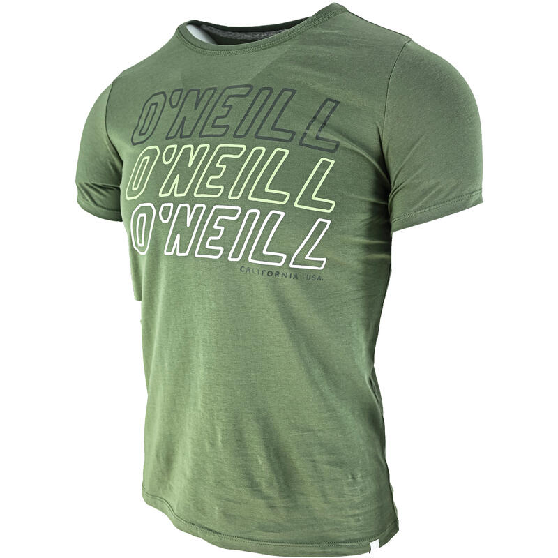 Camiseta de manga corta O'Neill LB All Year SS, Verde, Niños