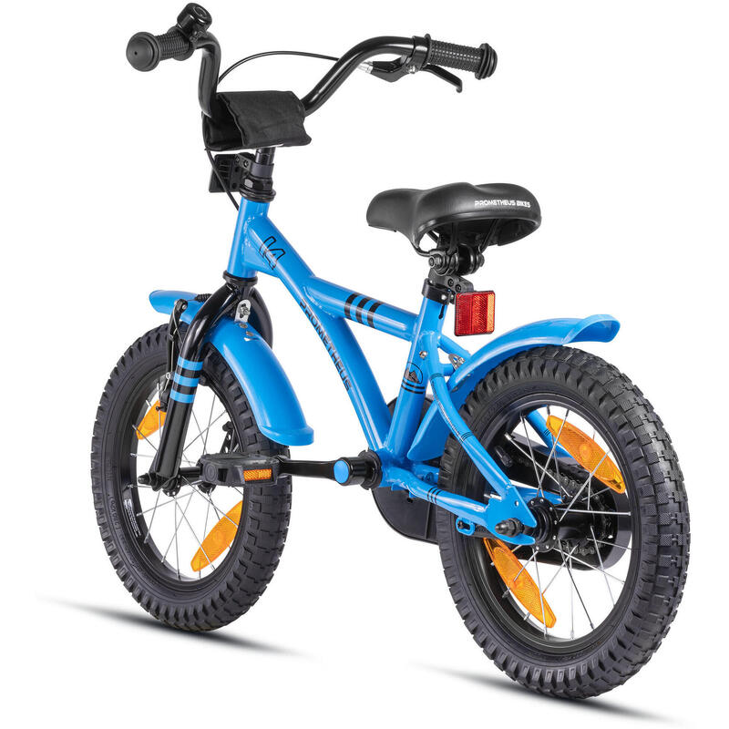 Kinderfiets 14 inch vanaf 3 -5 jaar fiets met terugtraprem en zijwieltjes