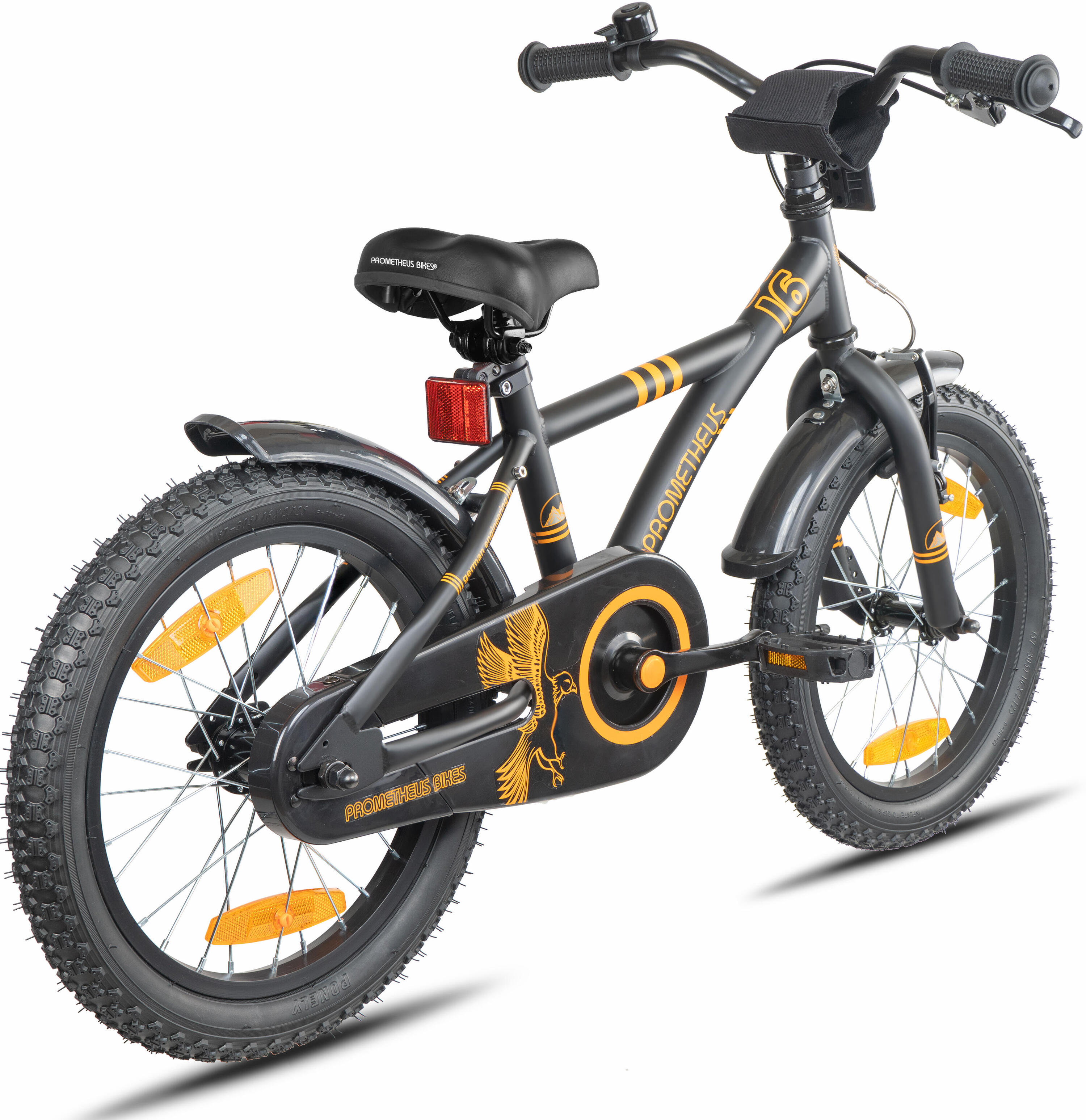 Kinderfahrrad 16 Zoll ab 4 Jahre mit Stützräder und Rücktritt 6/8