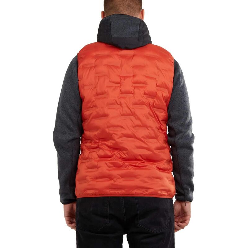 Weste Smoke Vest Herren - orange