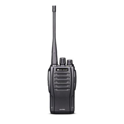 Talkie-walkie PMR446 Midland G10 PRO, robuste, 32 memoires