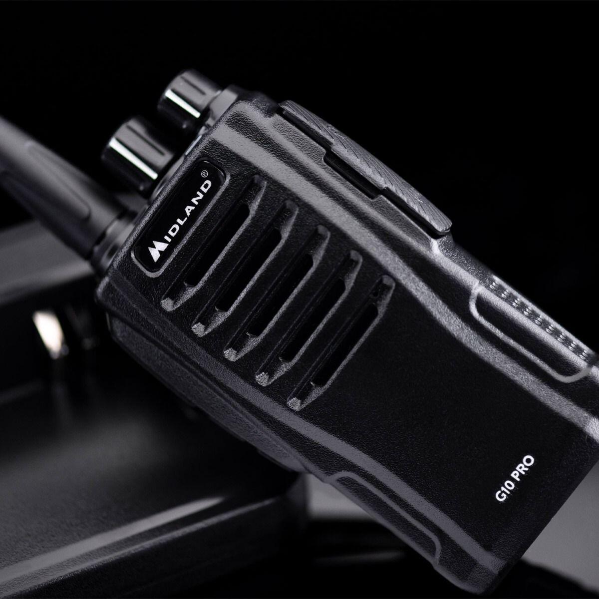 Walkie talkie MIDLAND G10 PRO 32 memorias, robusto 5/7