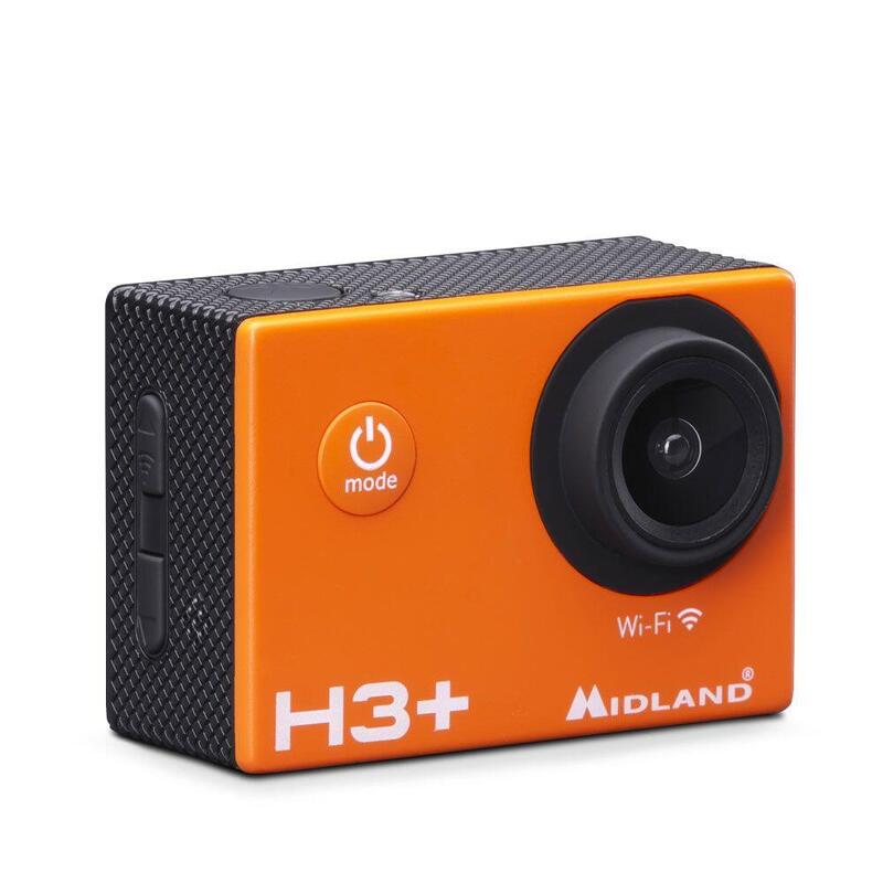 Videocámara MIDLAND H3 PLUS, Full HD Wi-Fi. Pantalla 2"