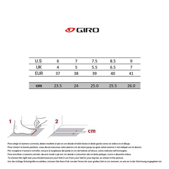 Chaussures Route Giro Stylus Noir 4/4