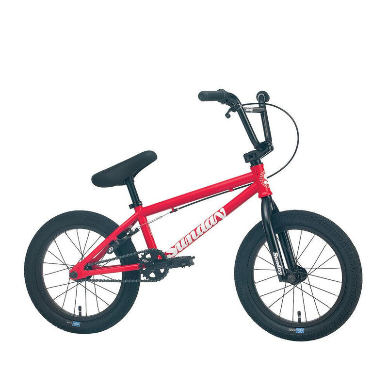 Bmx Sunday Primer 16 Matte Fire Engine Rouge 2022