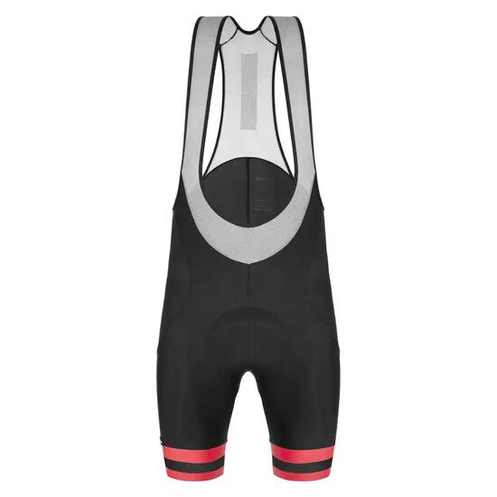 Cyclisme court Santini Karma Black-Rojo
