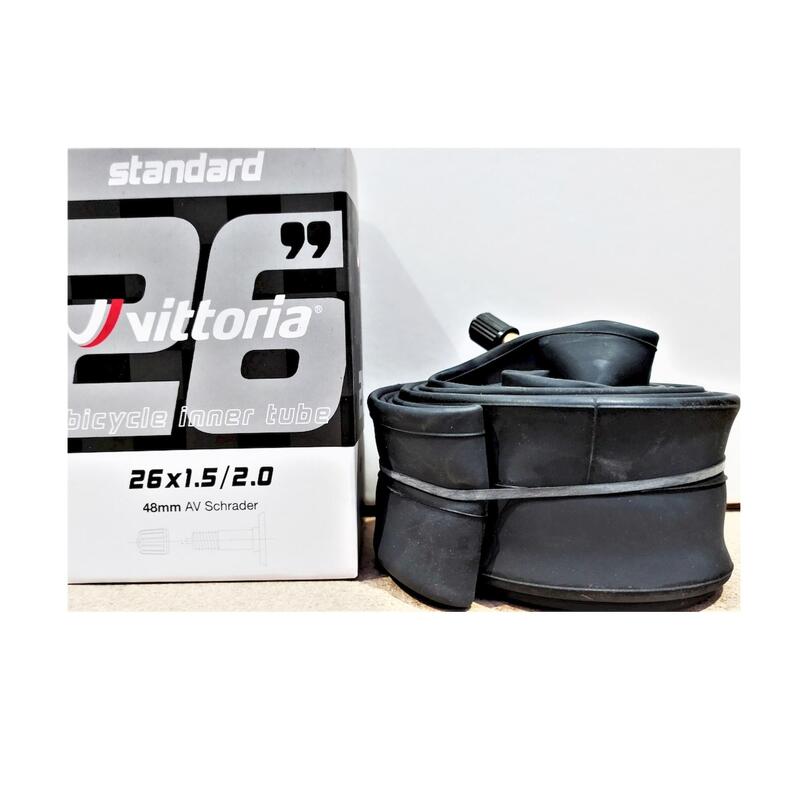 Binnenband Vittoria Standaard 26x1.5/2.0 Schrader 48mm