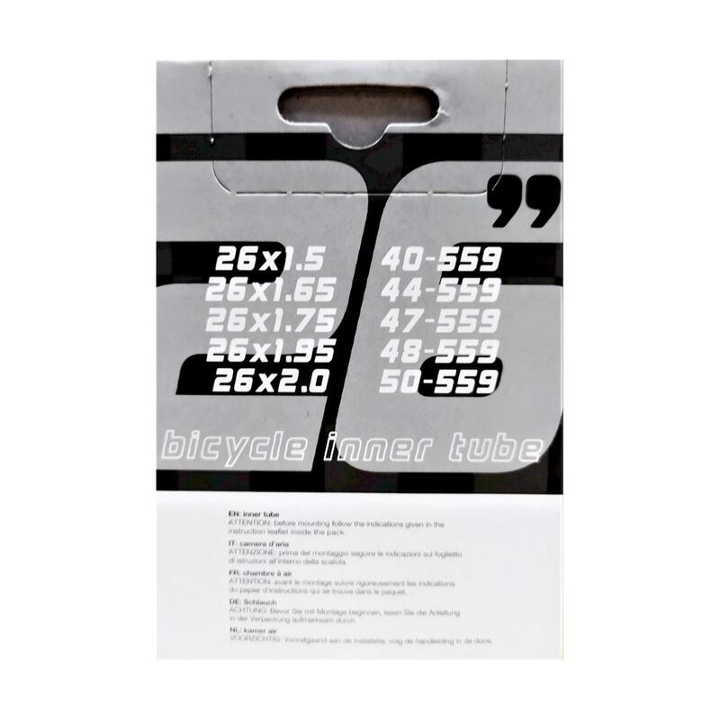 Cámara Aire 26x1,50/2,00 Válvula Schrader 48MM VITTORIA MTB Standard
