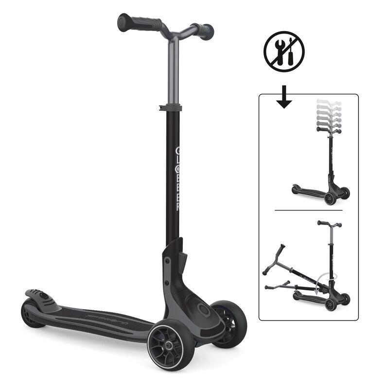 Trottinette à 3 Roues pour Enfants - Trottinettes Pliantes pour  Enfants/Tout-Petits, Hauteur Réglable, Plateau Antidérapant, Feux de Roue  Clignotants, pour Garçons/Filles de 1 à 6 Ans : : Jeux et Jouets