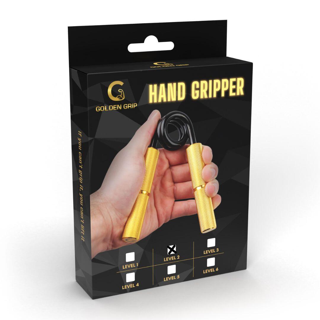 Golden Grip Handgreifer Level 2 - Hand Grip - Handmuskeltrainer 5/5