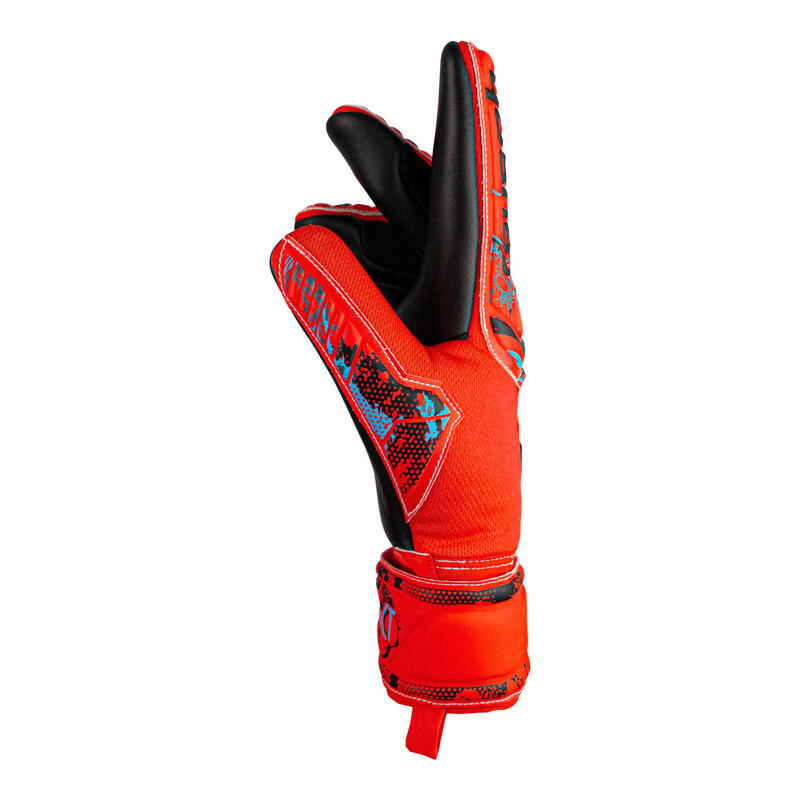 Guantes de portero para niños Reusch Attrakt Grip Evolution Finger Support