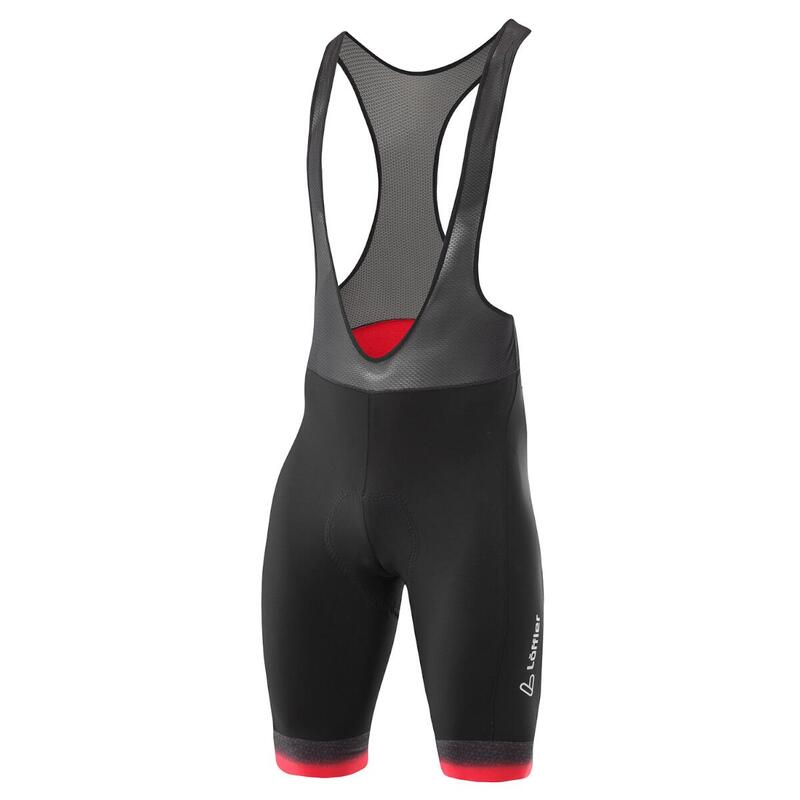 Fietsbroek kort M Bike Bibshorts Hotbond® voor heren - Zwart