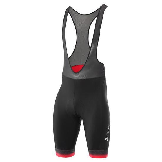 Radhose kurz M Bike Bibshorts Hotbond® für Herren - Schwarz