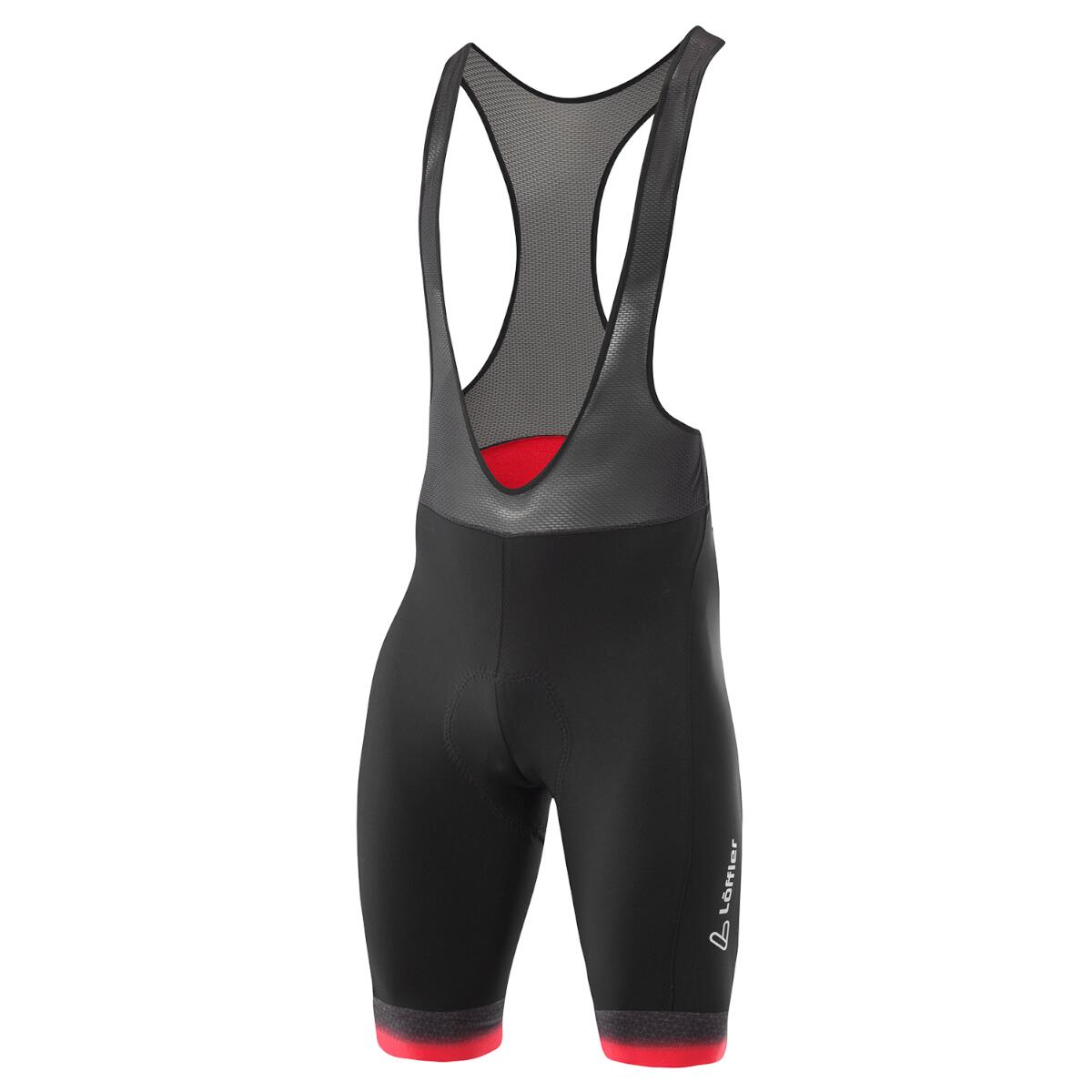 Loeffler - Cuissard Court M Bike Bibshorts Hotbond® Pour Homme - Noir - Cuissard De Vélo À Bretelles - Noir - 56 - Decathlon