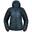 Bergans of Norway Senja Down Light W Jkt w/Hood - Orion Blue/Smoke Blue