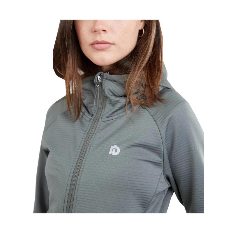 Fleecepullover Share Hooded Fleece Damen - oliv