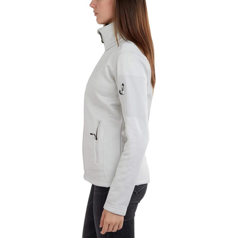 Antila Fleece Jacket női polár pulóver - fehér