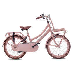 Vélo Enfant Valetta Cargo - Filles - 20 pouces - Rose Flamingo