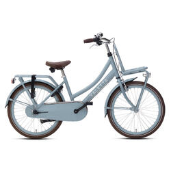 Vélo Enfant Valetta Cargo N3 - Filles - 22 pouces - Bleu Mat