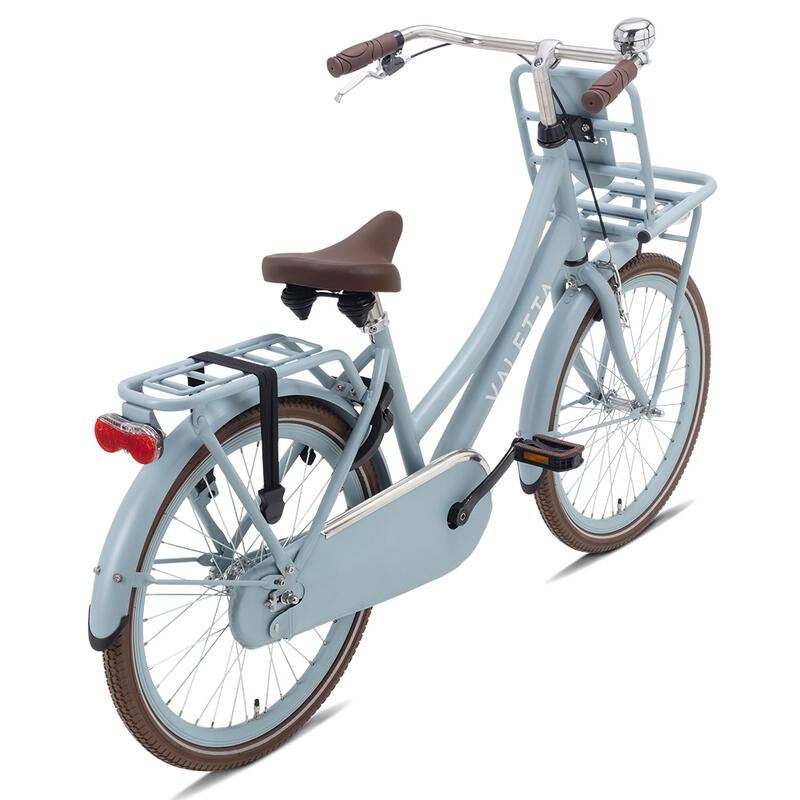 Vélo Enfant Valetta Cargo - Filles - 22 pouces - Bleu Mat