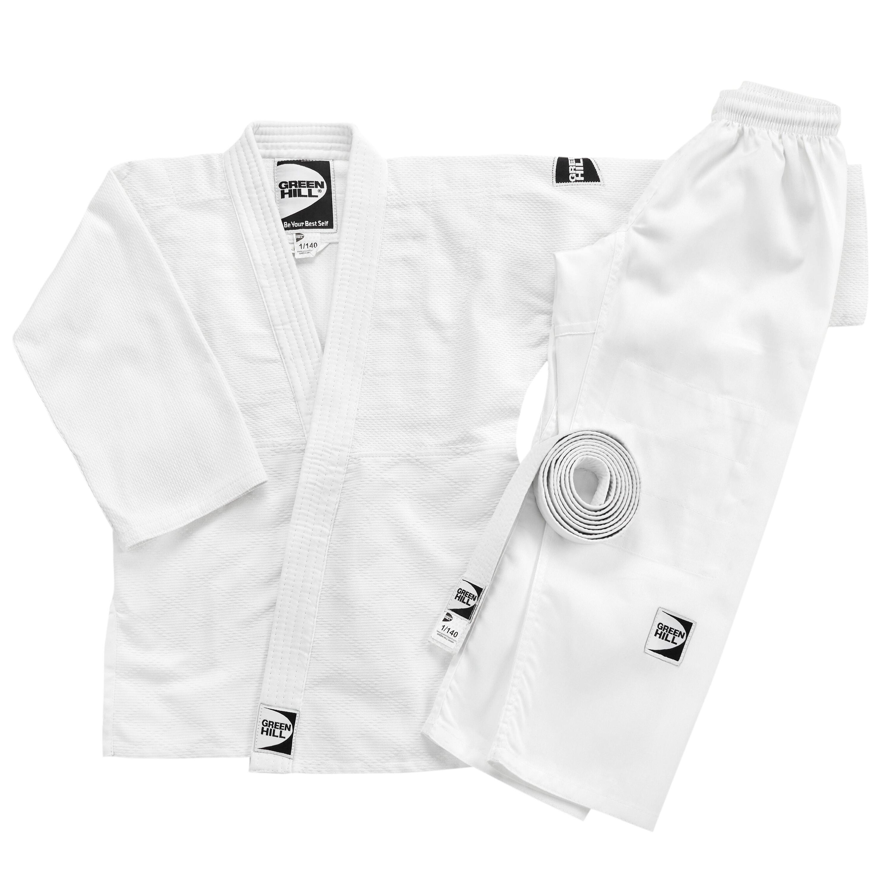 Judoanzug Junior Weiß 350g/cm³ 3/3