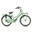 Vélo Enfant Valetta Cargo N3 - Filles - 22 pouces - Vert Pastel