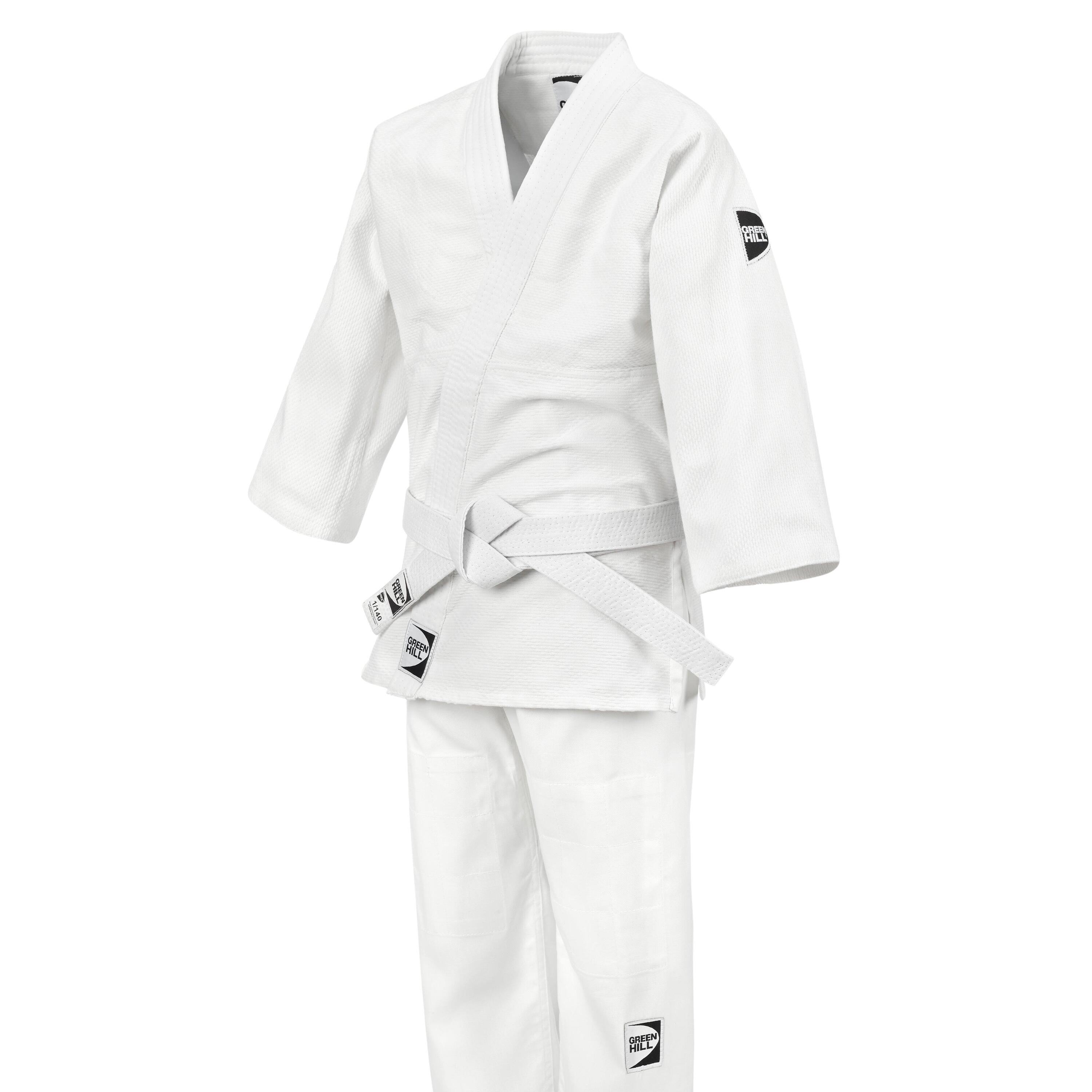 GREEN HILL Judoanzug Junior Weiß 350g/cm³