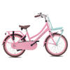 Valetta Cargo Transportfiets - Meisjesfiets - 20 inch - Roze/Mint